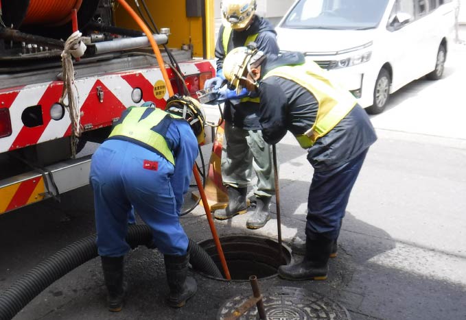 【排水管清掃】